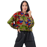 Jazzy Cropped Windbreaker