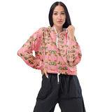 Jazzy Cropped Windbreaker