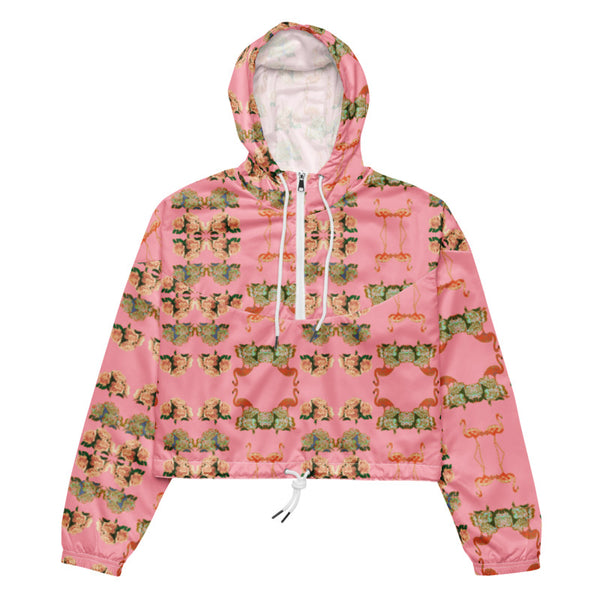 Jazzy Cropped Windbreaker