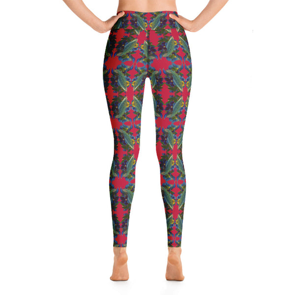 Damour Print Yoga Leggings