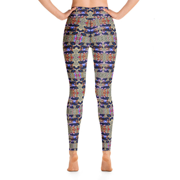 Leo Print Yoga Leggings