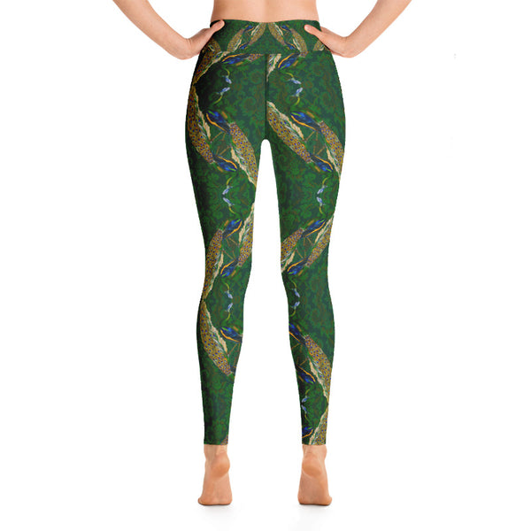 Lemba Print Yoga Leggings