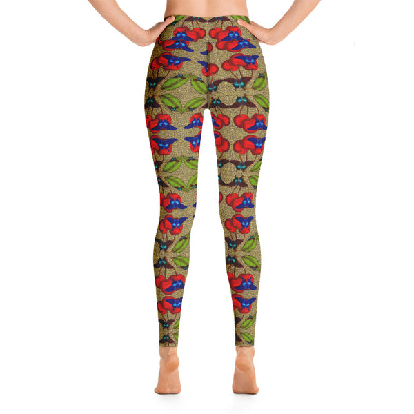 Elizza Print Yoga Leggings