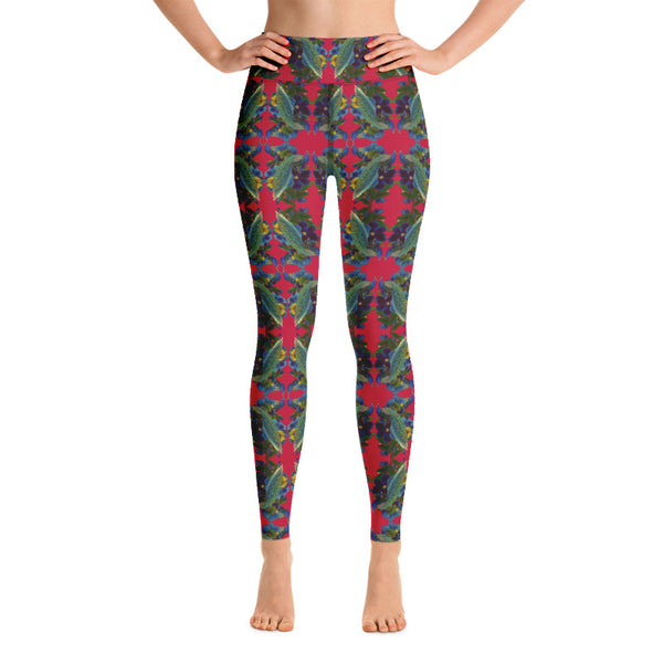 Damour Print Yoga Leggings