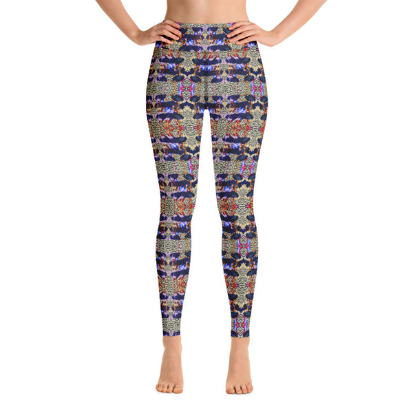 Leo Print Yoga Leggings