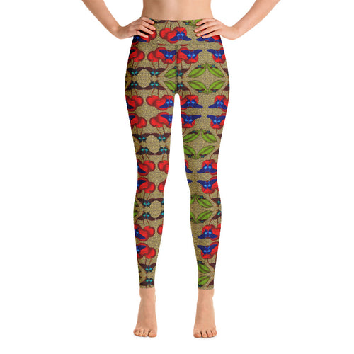 Elizza Print Yoga Leggings