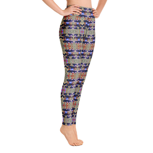 Leo Print Yoga Leggings