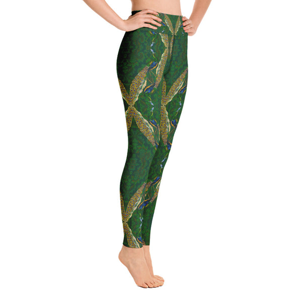 Lemba Print Yoga Leggings