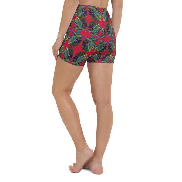 Shorty Print Yoga Shorts