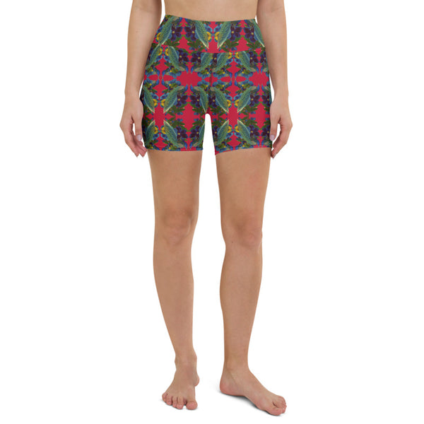 Shorty Print Yoga Shorts