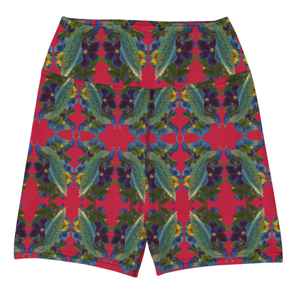 Shorty Print Yoga Shorts