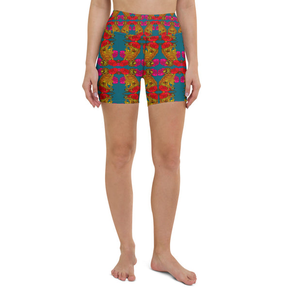 Shorty kin Print Yoga Shorts