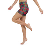 Shorty Print Yoga Shorts