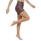 Shorty Print Yoga Shorts