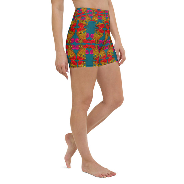 Shorty kin Print Yoga Shorts