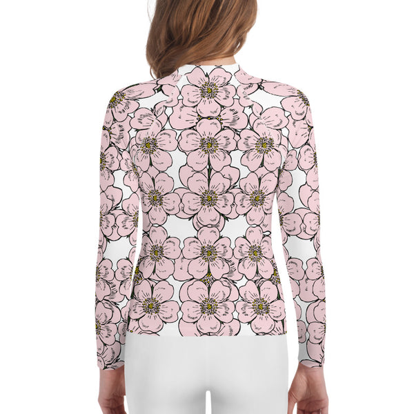 Apple print Women's Rash Guard