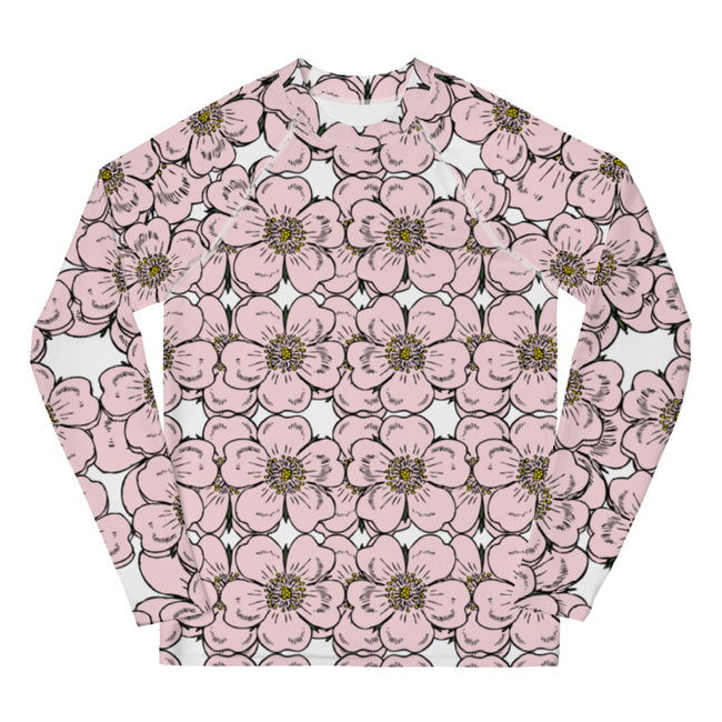 Apple print Women's Rash Guard