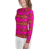 Pheasant print Women's Rash Guard