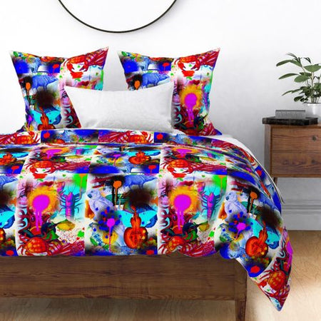 BEGONIAS DUVET COVER