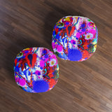 Tufted Floor Pillow, Round