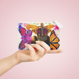 Paint mini clutch bag