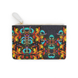 Wild butterflies Printed mini clutch bag