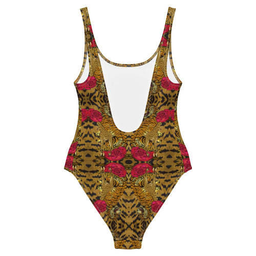 Tiger print One-Piece Swimsuit