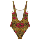 Tiger print One-Piece Swimsuit