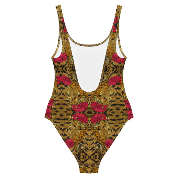 Tiger print One-Piece Swimsuit