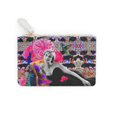 Diana print mini clutch bag