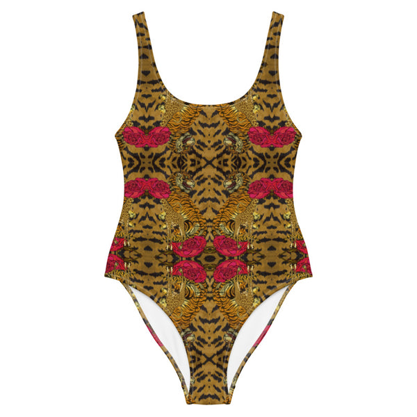 Tiger print One-Piece Swimsuit