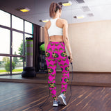 Le Coq Print Yoga Leggings