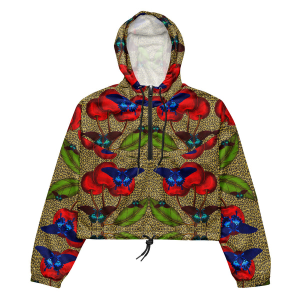 Jazzy Cropped Windbreaker
