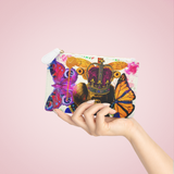 Paint mini clutch bag