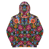 Printed unisex hoodie