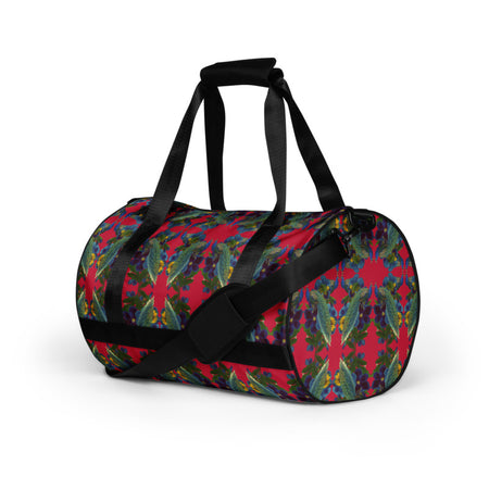 Printed weekender bag