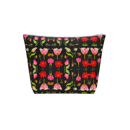 PRINTED RECYCLED LEATHER CLUTCH BAG