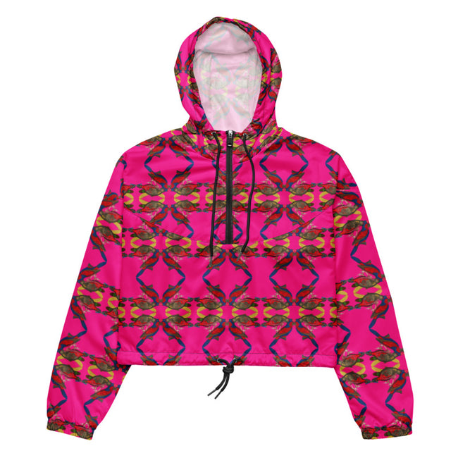 Pheasant Cropped Windbreaker