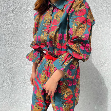 KINSHASA VELVET KIMONO