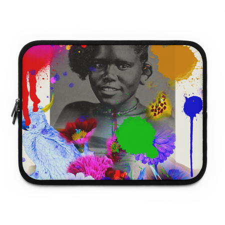 KINSHASA PAINT RECYCLED LEATHER BAG