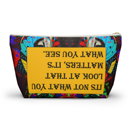 Kinshasa Painted  pouch bag