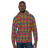Printed unisex hoodie