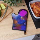 Printed fish design oven glove