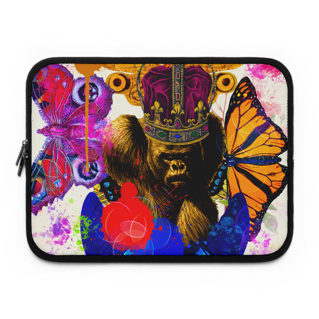 Virunga print Laptop sleeve