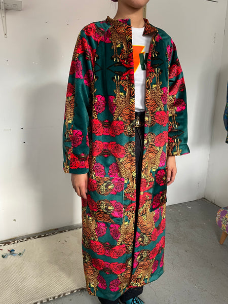 KINSHASA VELVET KIMONO