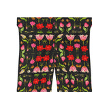 Lizzie Print Biker Shorts