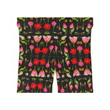 Lizzie Print Biker Shorts