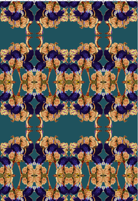 OSTRICH PEONY  ECO CANVAS FABRIC-OCHRE