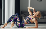 JENNY FLORAK Print Yoga Leggings