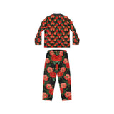 Wild roses Satin Pyjamas